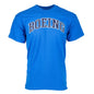 Adult royal t-shirt with navy Boeing varsity logo across the chest