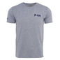 The BOEING P-8A Poseidon Series Unisex T-Shirt is a light gray, breathable short-sleeve tee featuring a navy blue P-8A print on the left chest—ideal for aviation enthusiasts who prefer a simple, comfortable style.