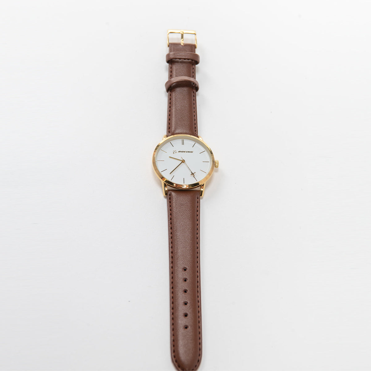 Boeing Women's Gold Rotating Airplane Watch (2941310566522)