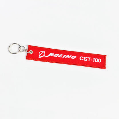 Boeing CST-100 Remove Before Launch Keychain (3011353739386)