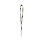 The BOEING 767 Series Lanyard is a white aviation lanyard with "767" printed repeatedly in dark blue and a metal clip at the bottom for attaching keys or ID badges.