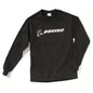 Boeing Logo Signature Long-Sleeve T-Shirt in black with white Boeing logo across the chest